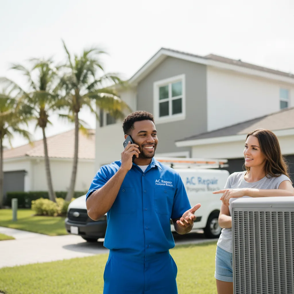 AC Repair Pompano Beach customer support in Creighton